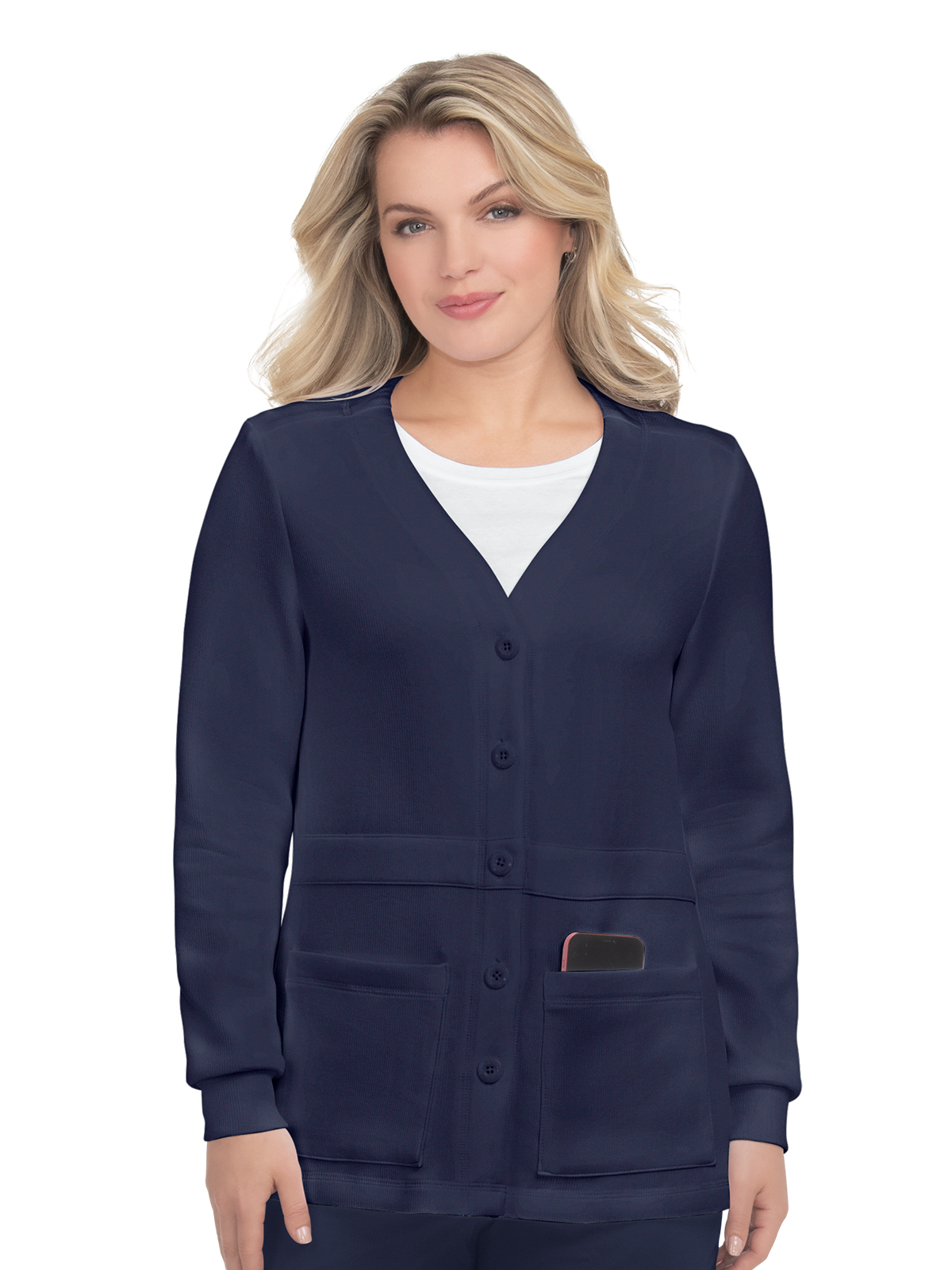 koi - Essentials - Women's Two-Pocket Cardigan-Style Clarissa Sweater 5