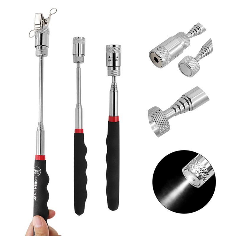 Telescopic Magnetic Pickup Tool with LED Light 2