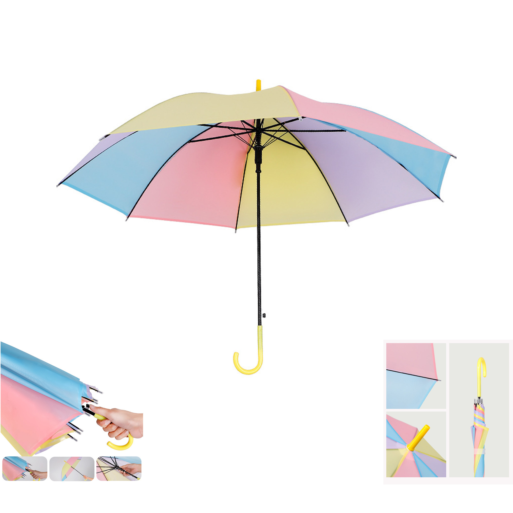 Colorful Automatic Rain Umbrella 1