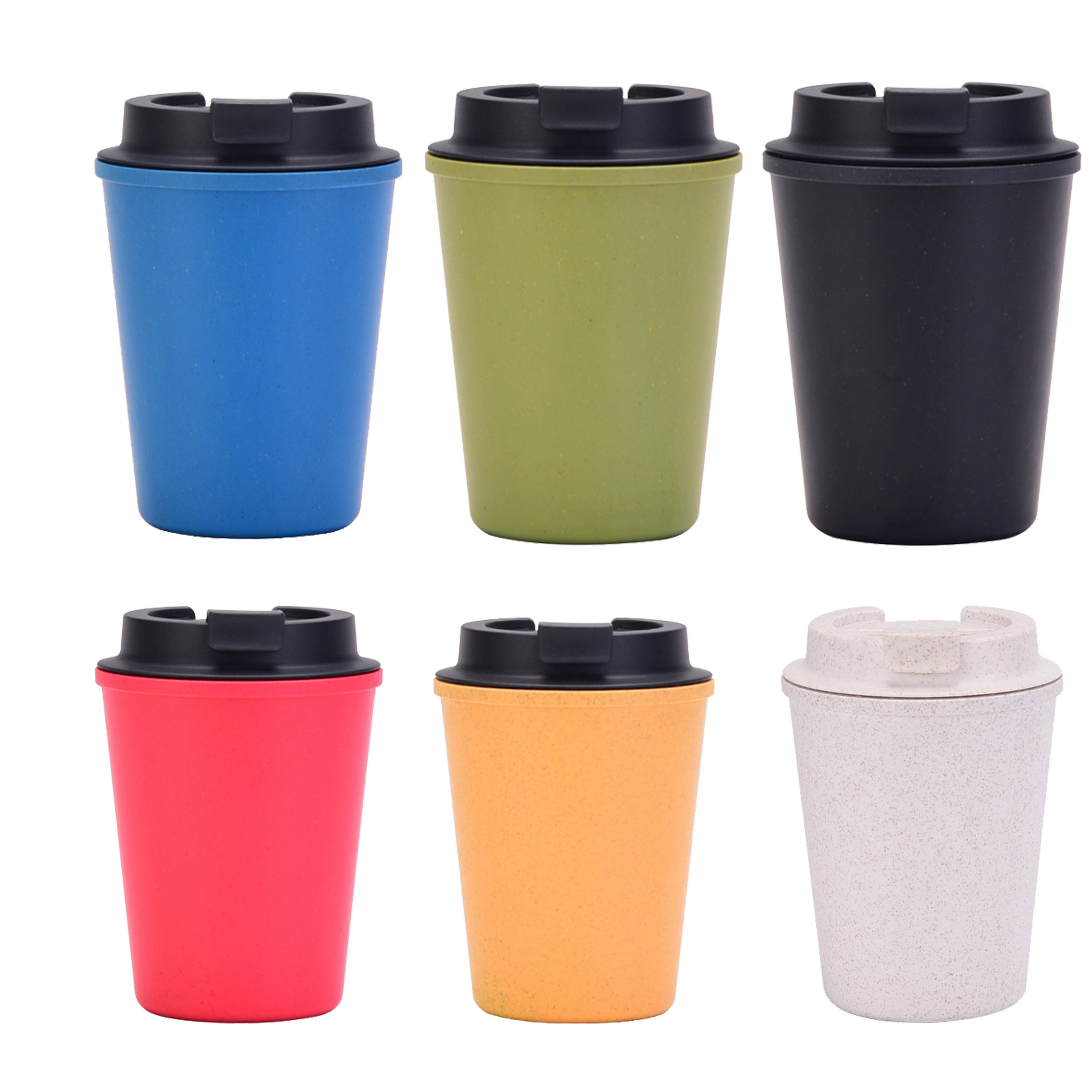12oz Wheat Coffee Cup-Ocean 2