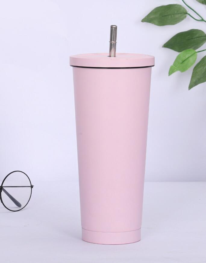 25OZ.Stainless Steel Tumbler with Straw 2