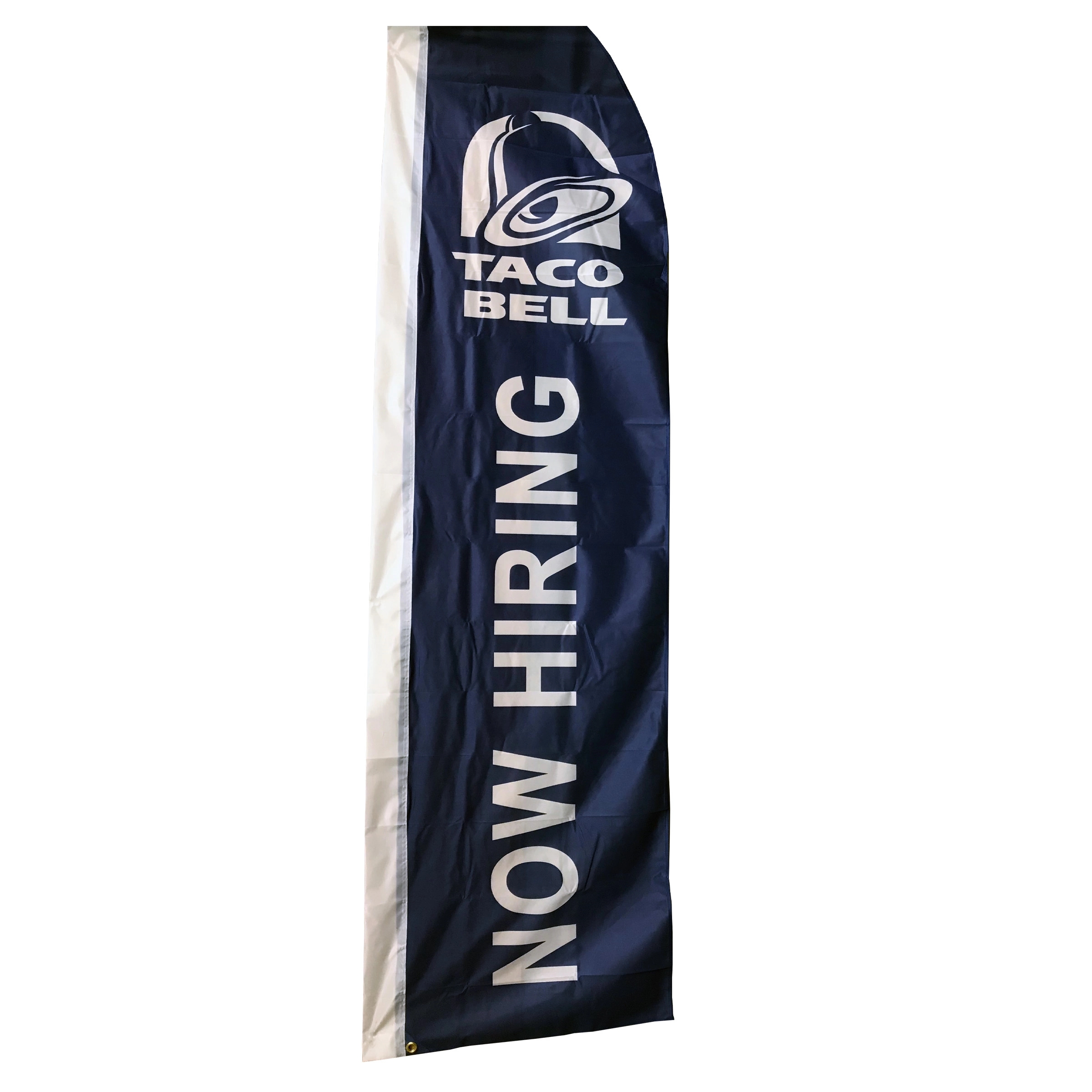 Custom Digital Printed Feather Flags - 12' x 2.5' 1
