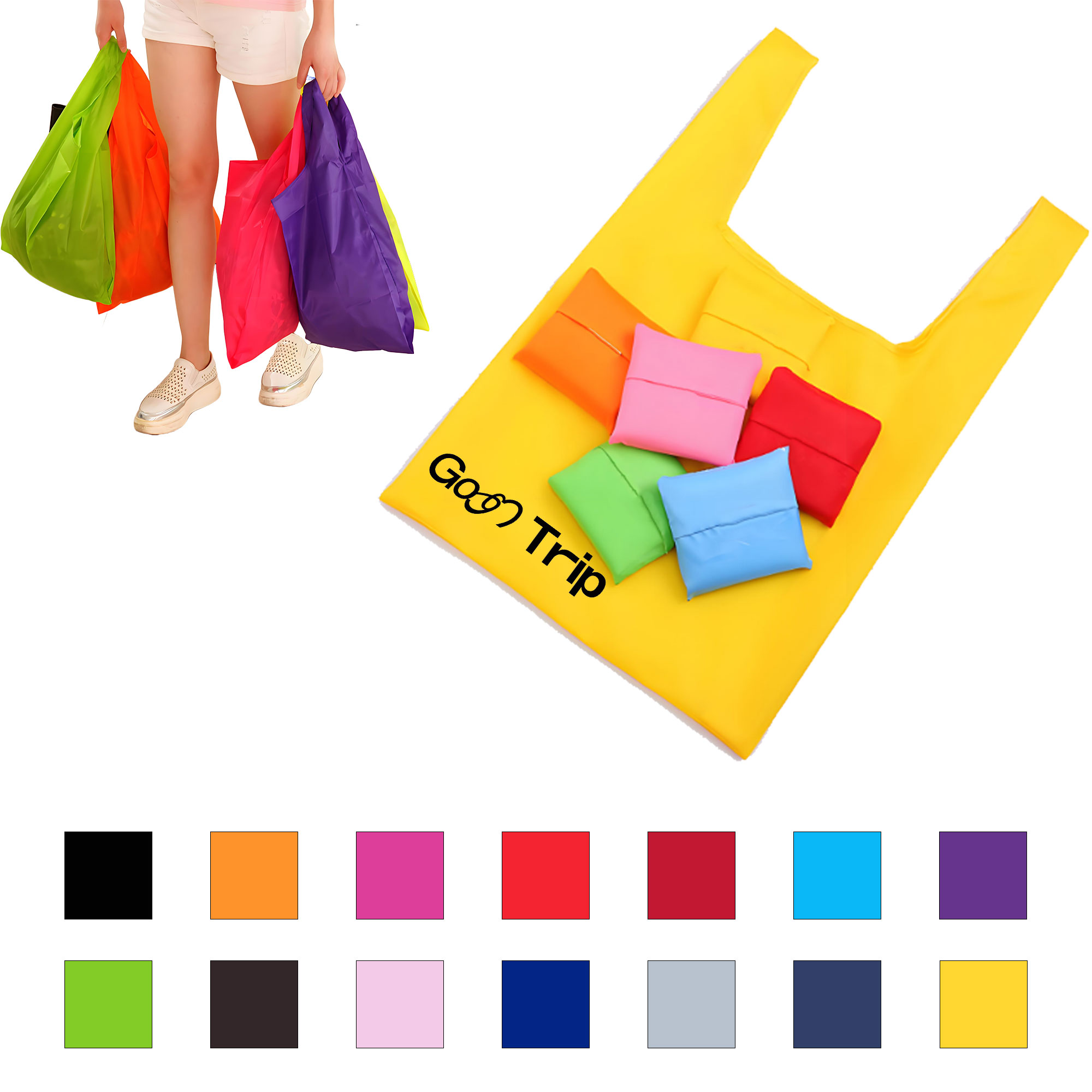 Customized Color Foldable Shopping Bag 2