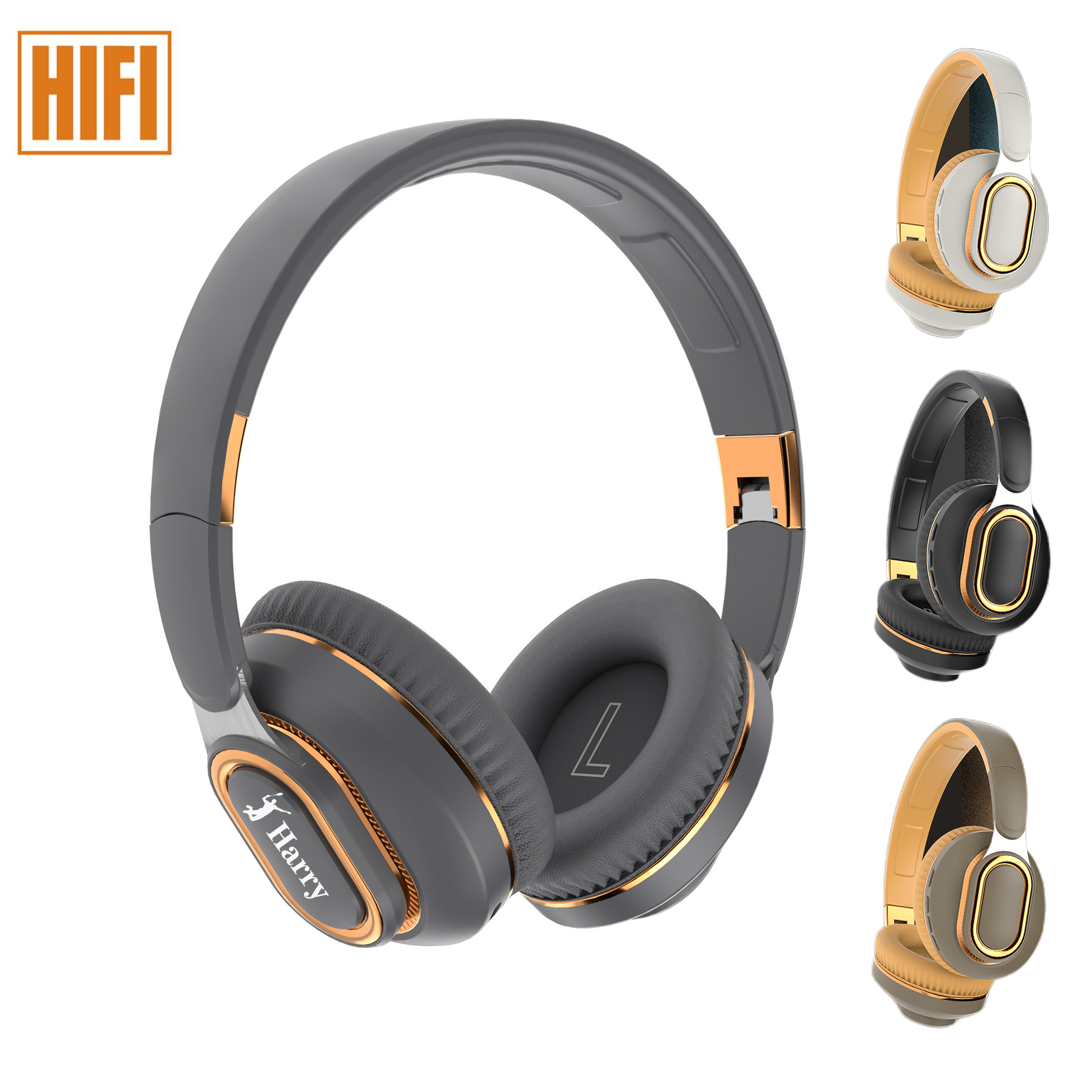 Hifi Stereo Sound Headphones Over Ear 1