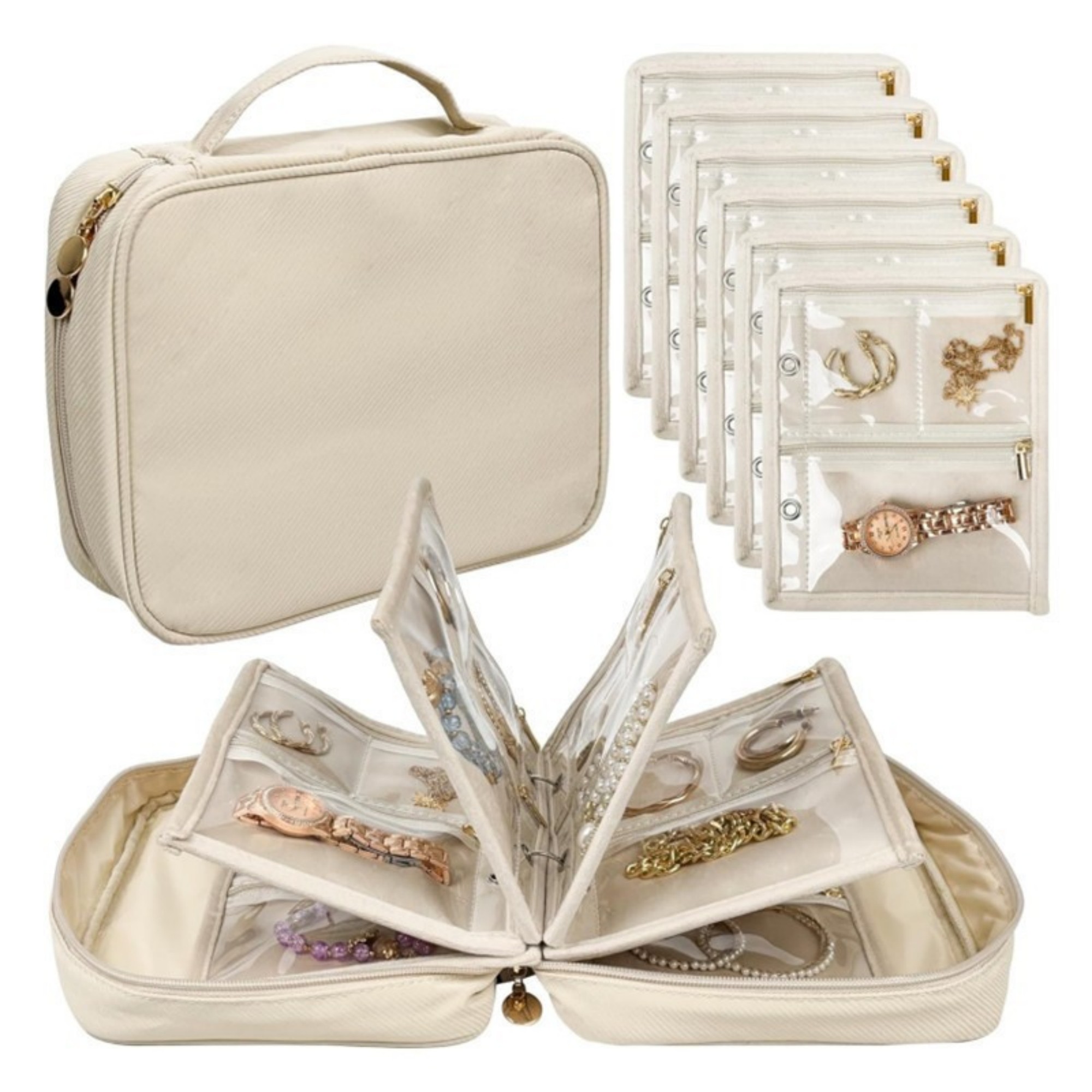 Travel Jewelry Organizer Case 7