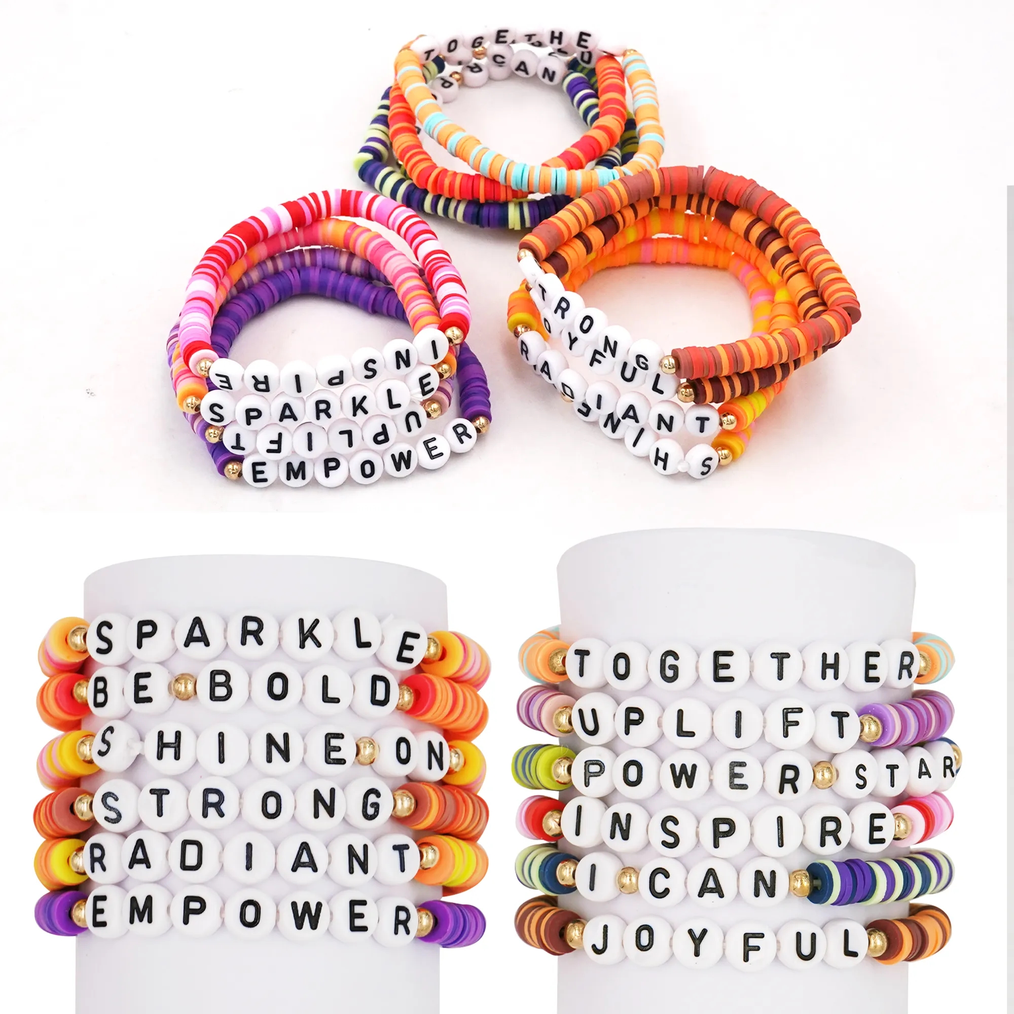 Clay Bead Bracelet