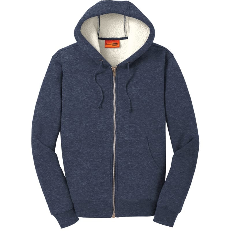 CornerStone Heavyweight Sherpa-Lined Hooded Fleece Jacket. 18