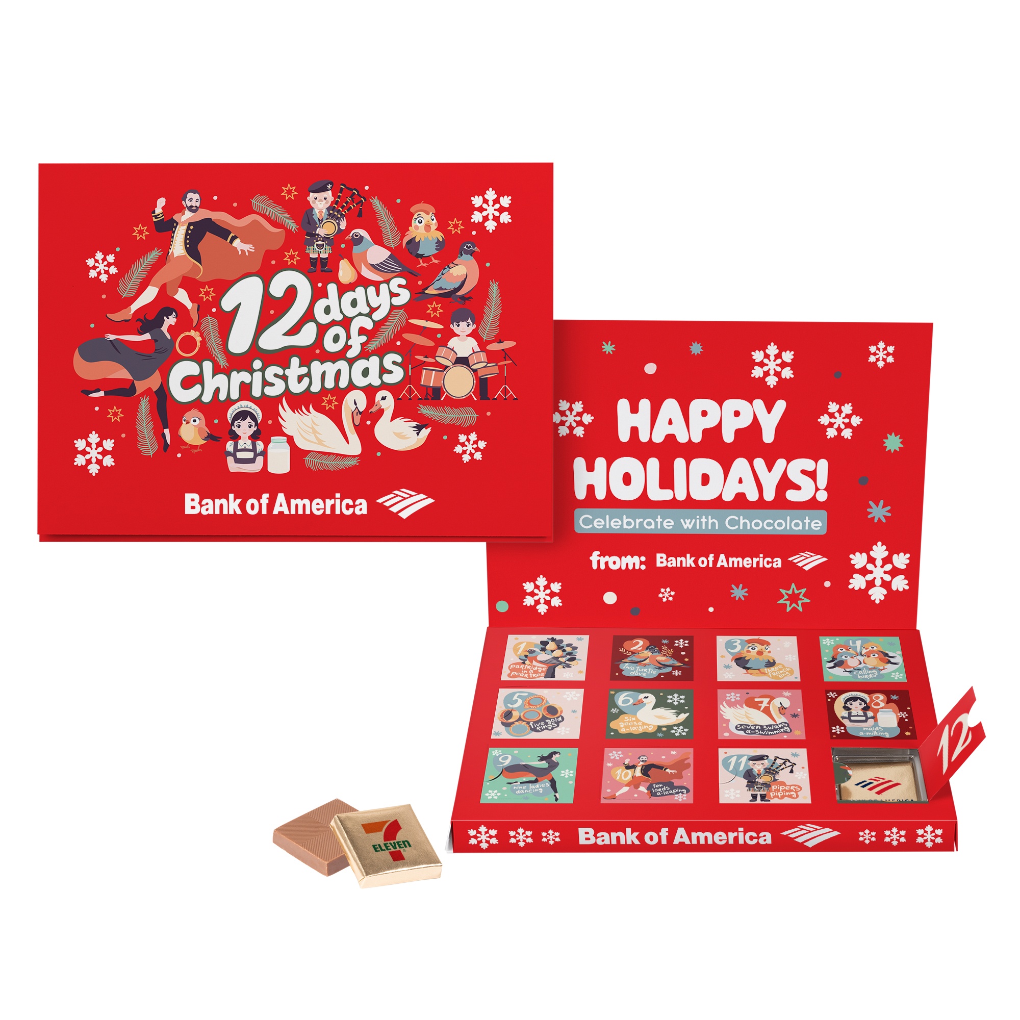 Countdown Card - 12 Window 1