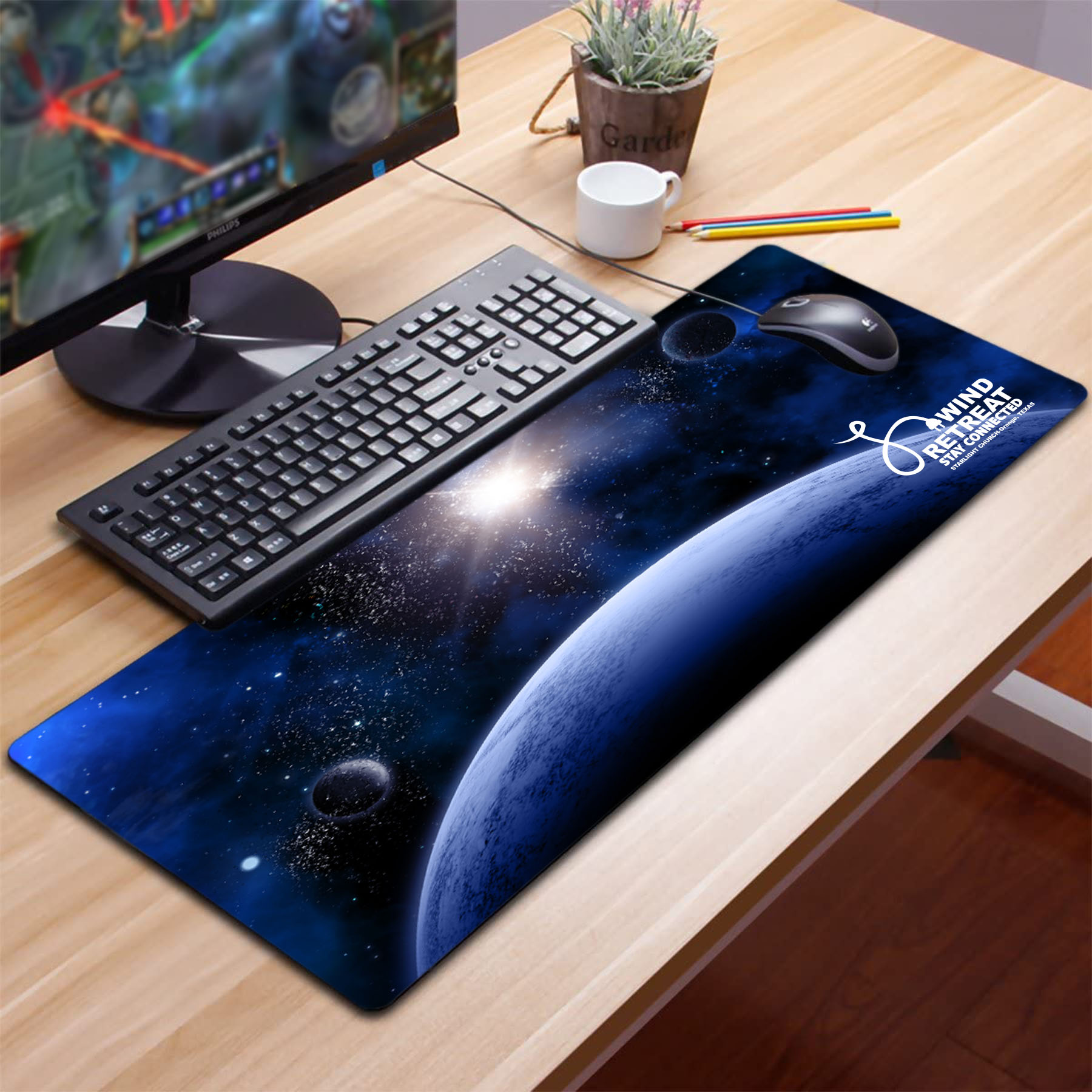 Free Shipping 3 mm Full-Color Sublimation Gaming Mouse Pad 2