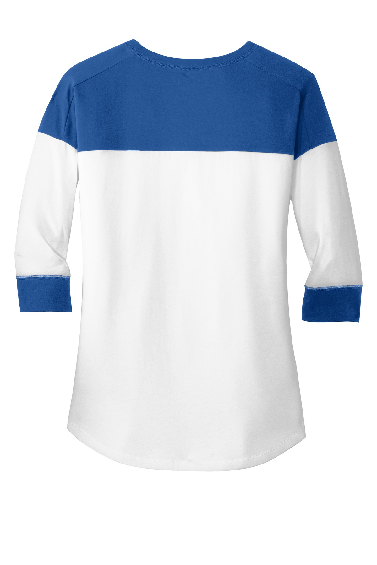 New Era Women's Heritage Blend 3/4-Sleeve Baseball Raglan Tee. LNEA104 56