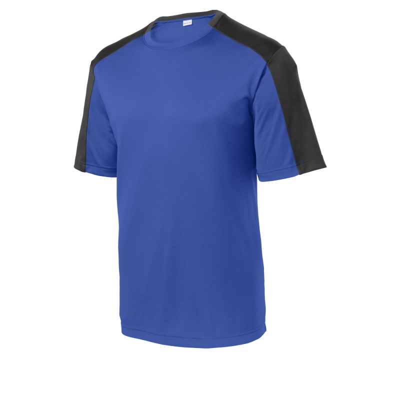 Sport-Tek PosiCharge Competitor Sleeve-Blocked Tee. 8