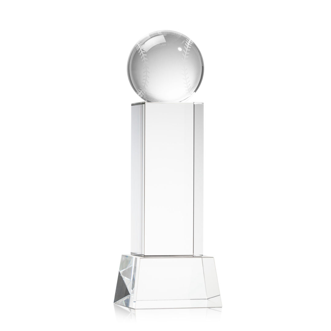 Baseball Award on Belcroft Base - Clear 5