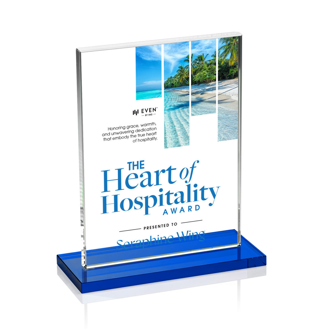 Emperor VividPrint™ Award - Blue (Horiz) 9