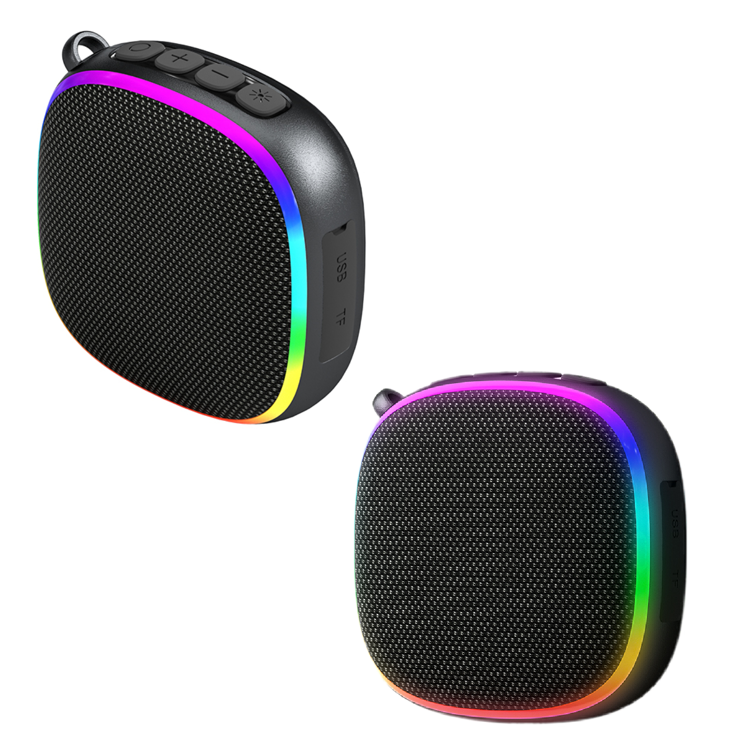 Magnetic Waterproof Wireless Bluetooth Speaker with LED 2