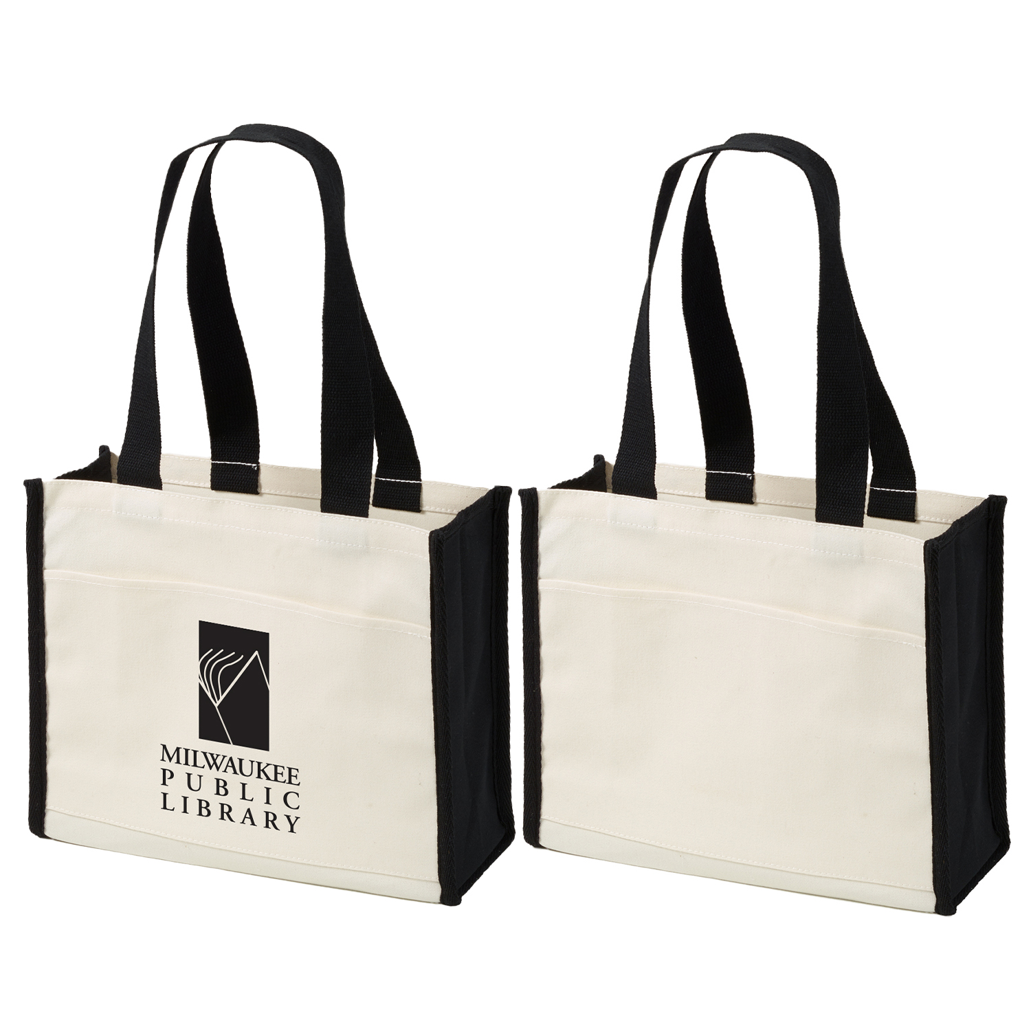 14 oz. Cotton Canvas Large Tote Bag 4