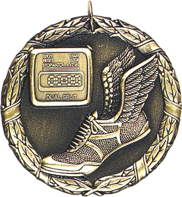 Track XR200 Series Medal, 2" 2