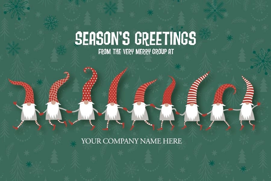 Jumping for Joy Holiday Postcards 2