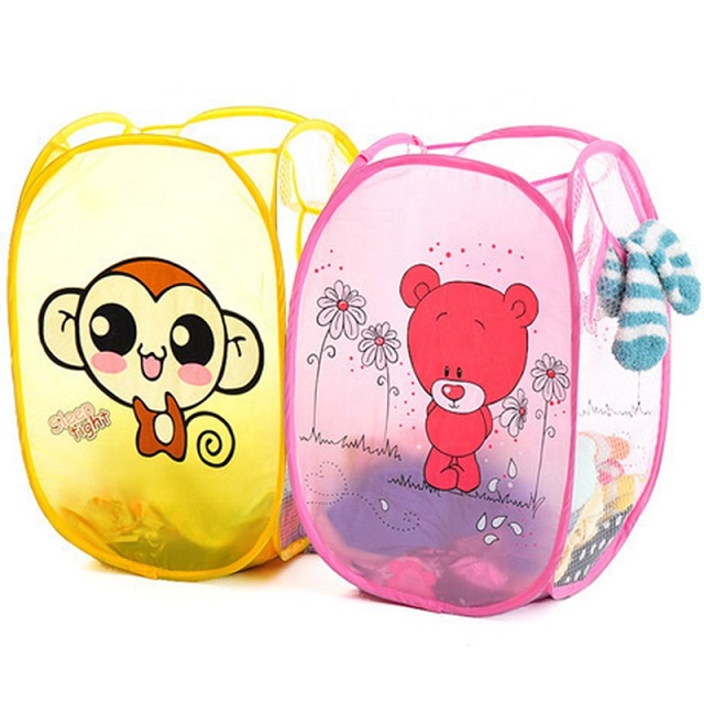 Breast Cancer Awareness Foldable Laundry Basket 1