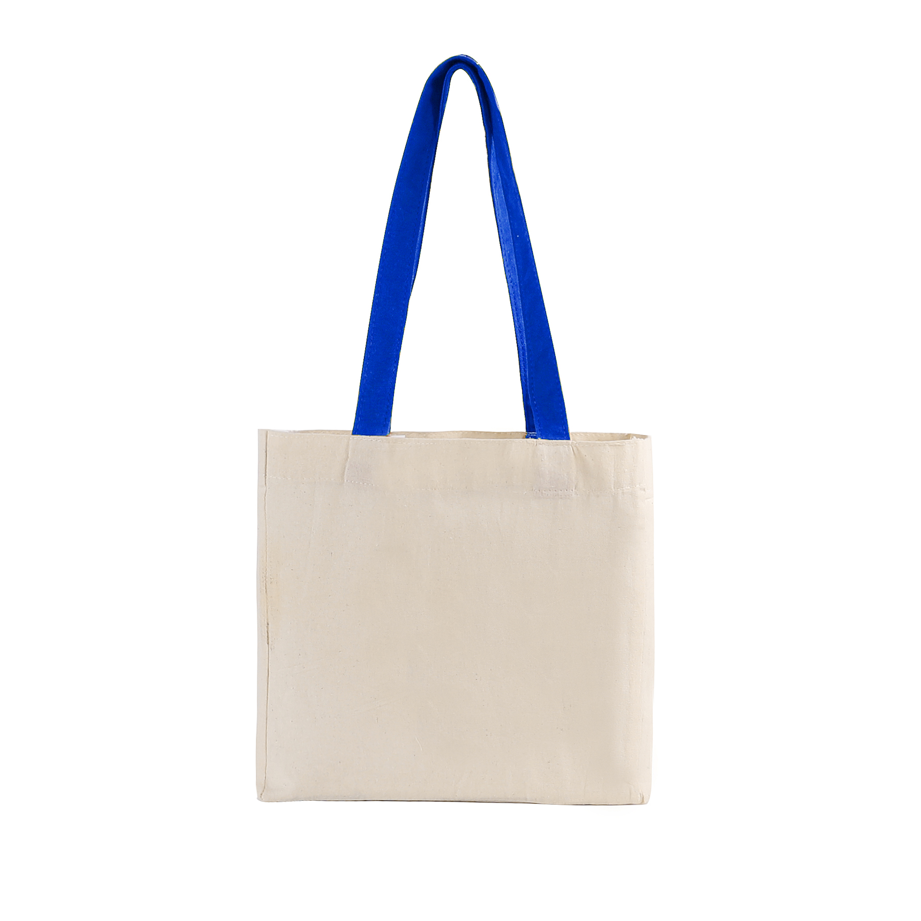 Cotton Colored Handle Tote w/Gusset, custom tote bag with logo imprint 7