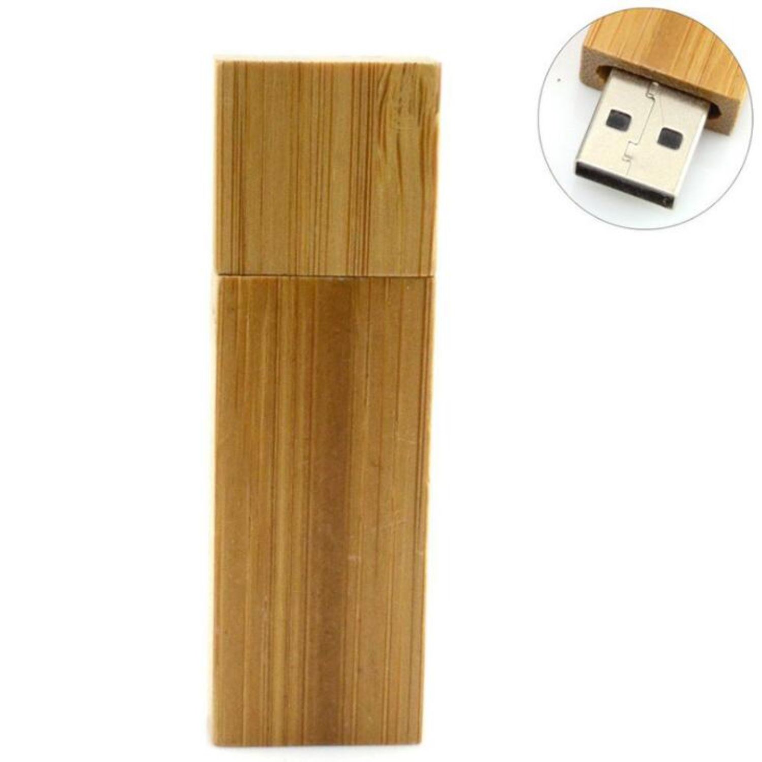 Slim Wooden USB Flash Drive 3