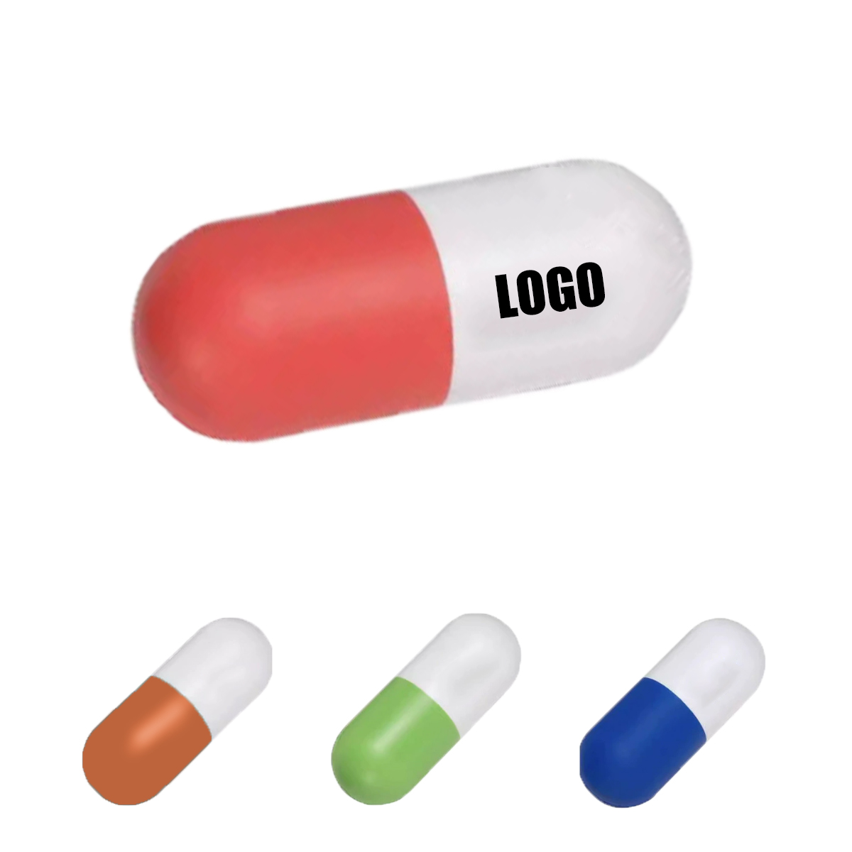Pill Shape Stress Ball 1