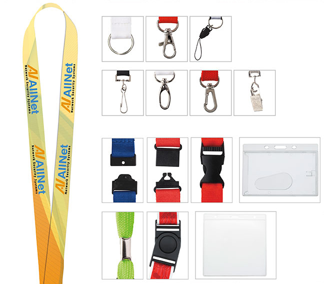 Universal Source® 5/8" Polyester 4 Color Lanyard 22