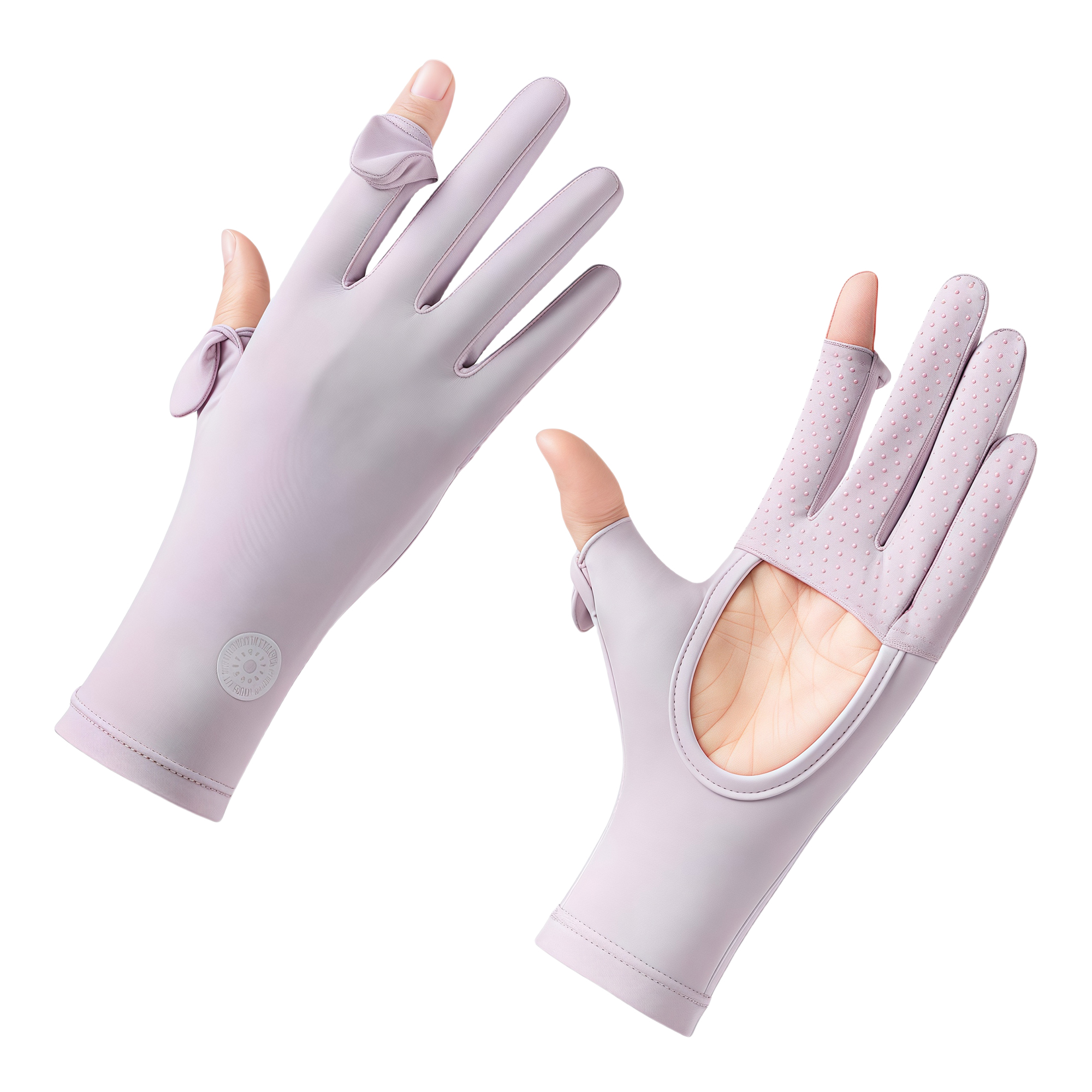 Summer Cooling UV Protection Touchscreen Anti-Slip Breathable Stretchable Unisex Gloves for Outdoor 5