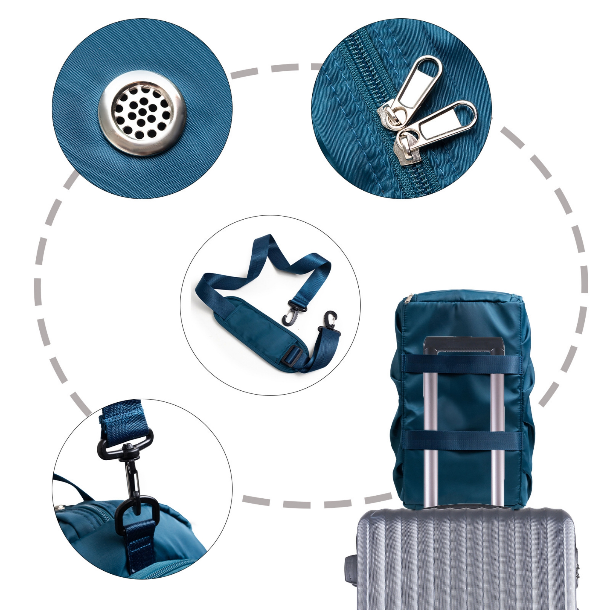 Gym Bag With Shoe Compartment 5