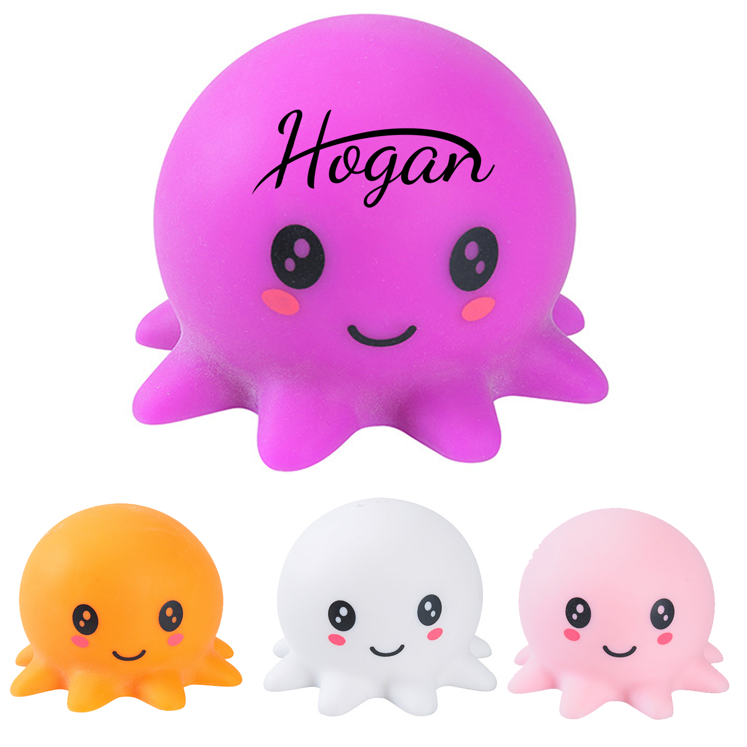 Octopus Shaped Squeeze Stress Toy Ball 2