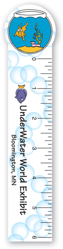 USA Made Thermal Laminated Circle Top Bookmark