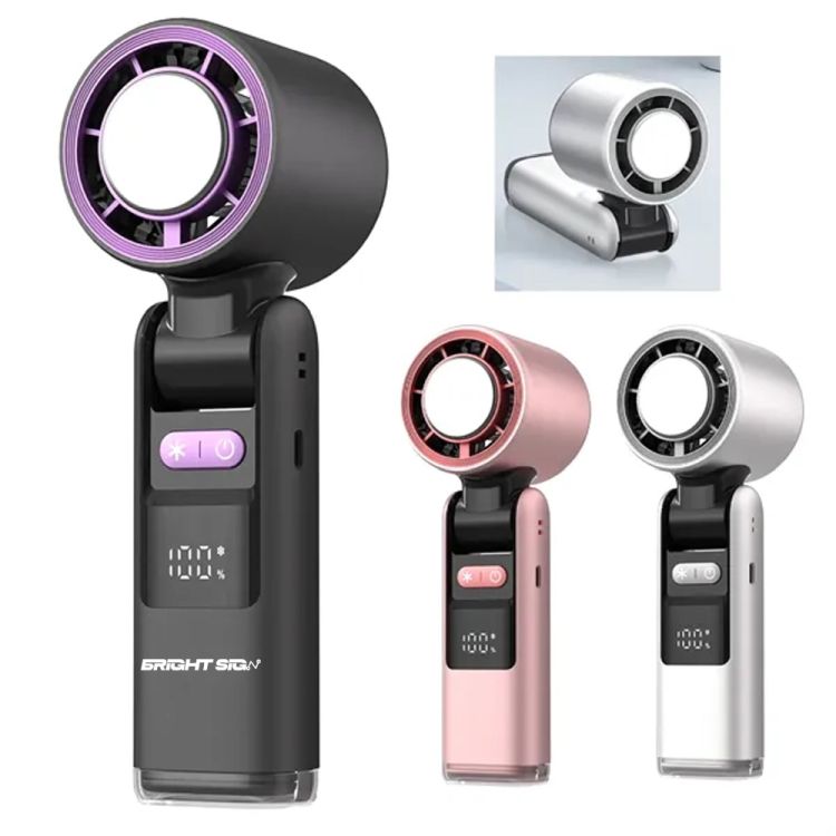 Foldable 4000mAh Handheld Cooling Fan 2