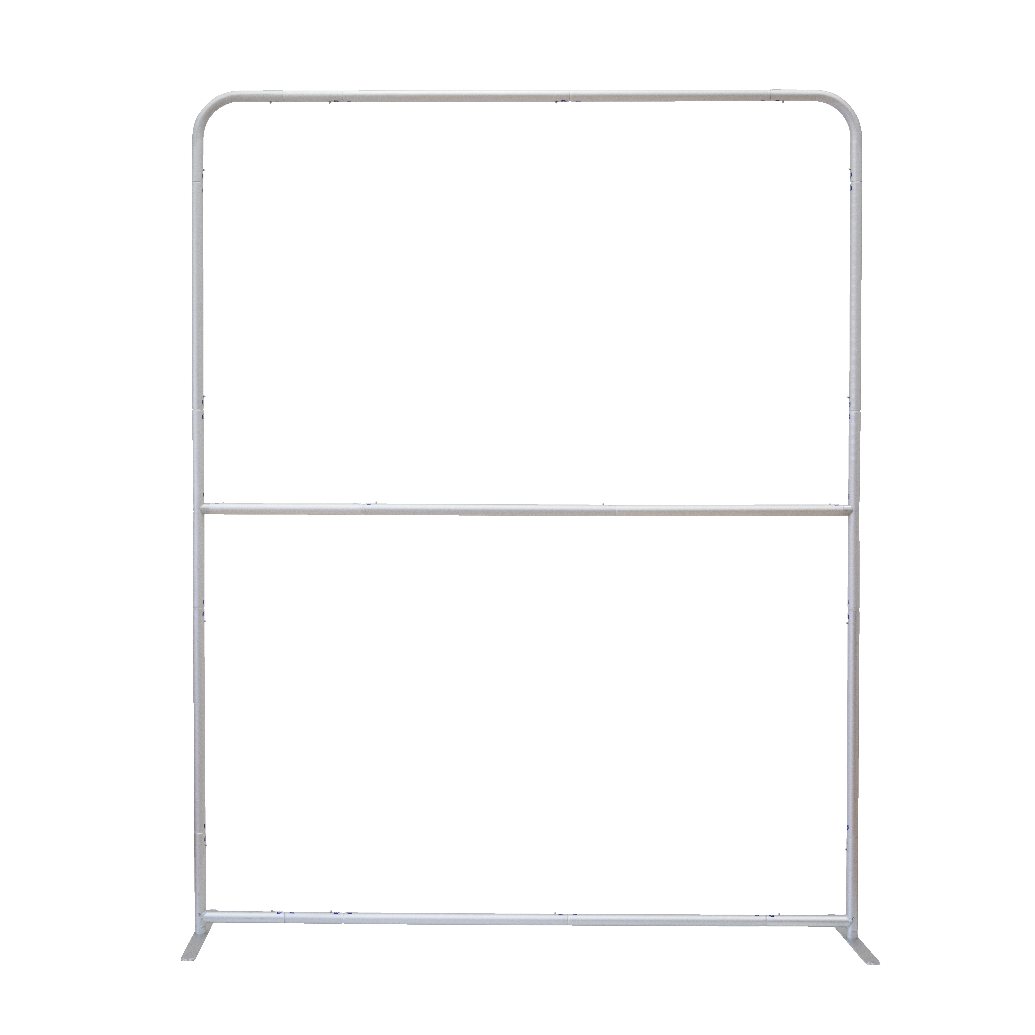 6'W x 90"H EuroFit™ Straight Wall Hardware 4