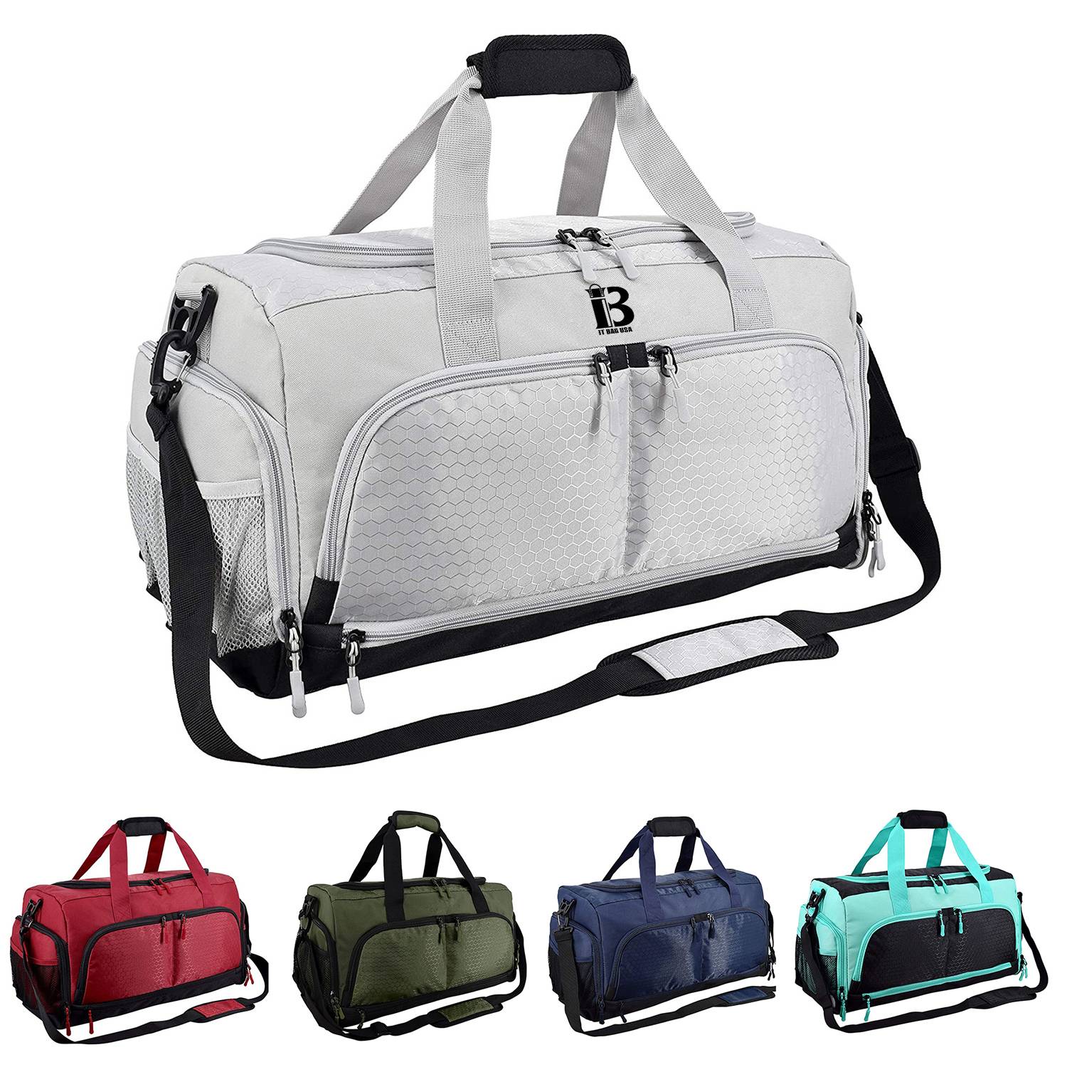 Spacious And Durable Sports Gym Duffel Bag 2