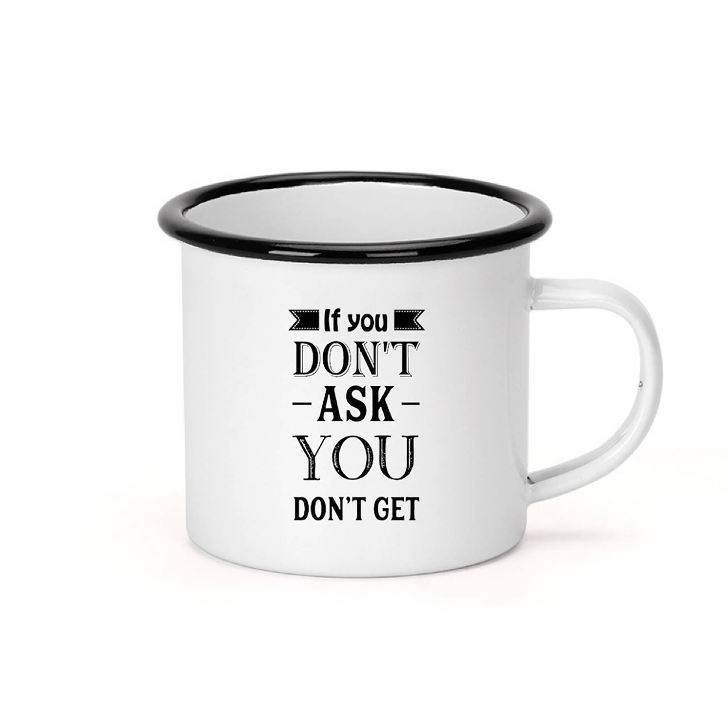 13oz Vintage Enamel Mug – Lightweight & Durable for Home Use 3