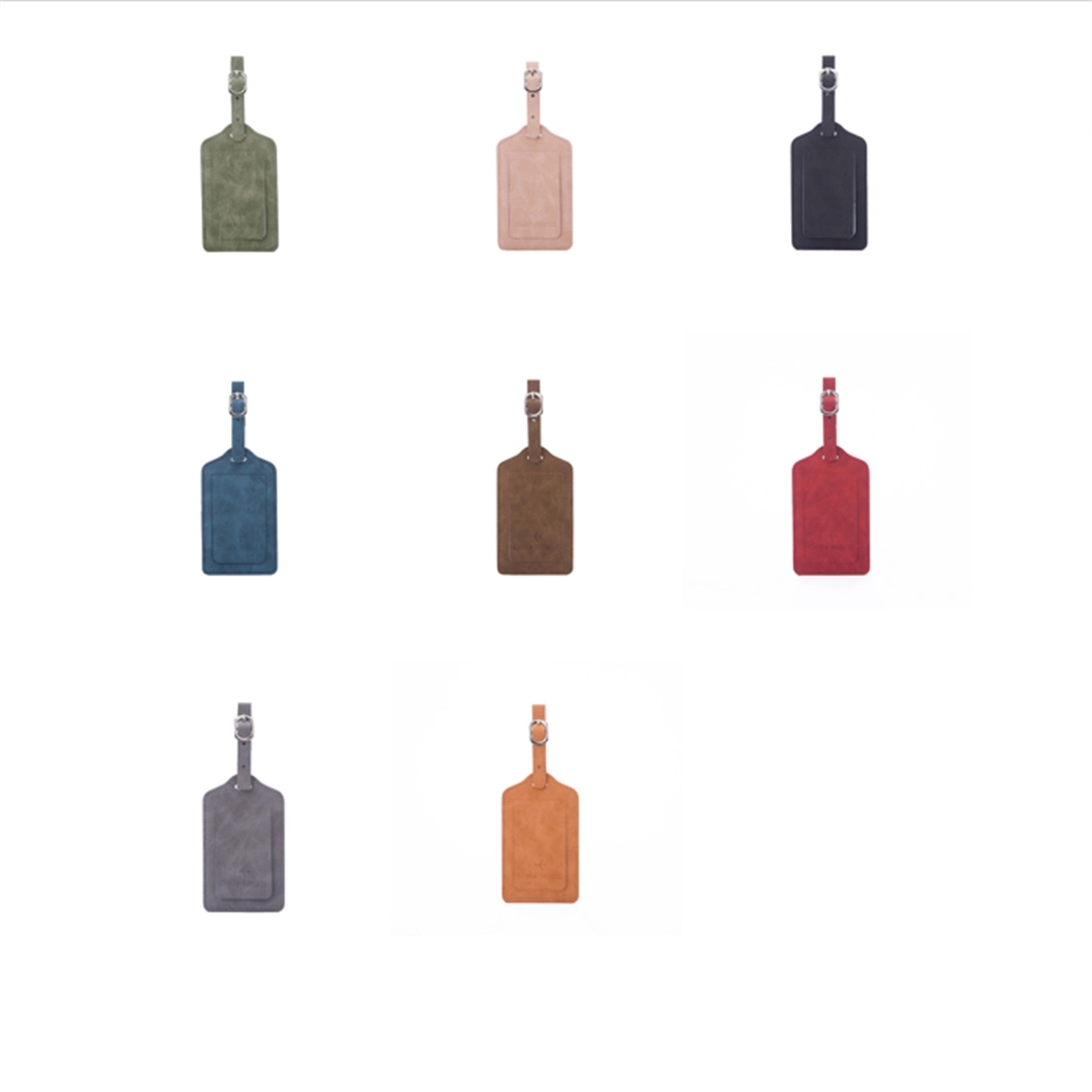 Premium Pu Leather Luggage Tags 3