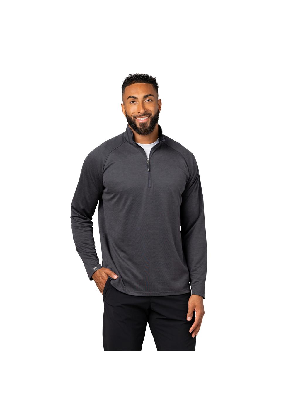 Storm Creek Men's Renewer II Poly/Lyocell Blend Quarter Zip, custom hoodie or sweatshirt with logo imprint 53