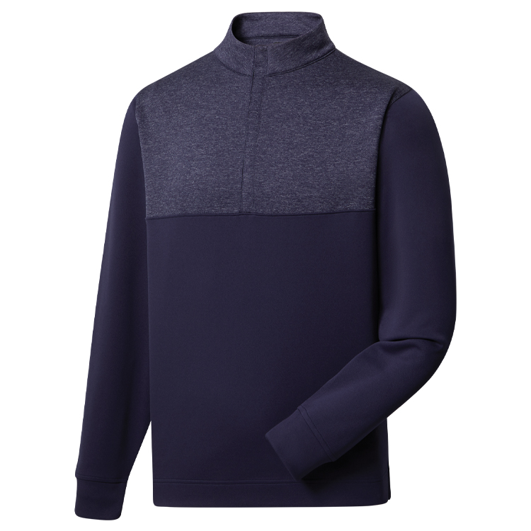 FootJoy Heather Yoke Half-Zip Midlayer, custom hoodie or sweatshirt with logo imprint 5