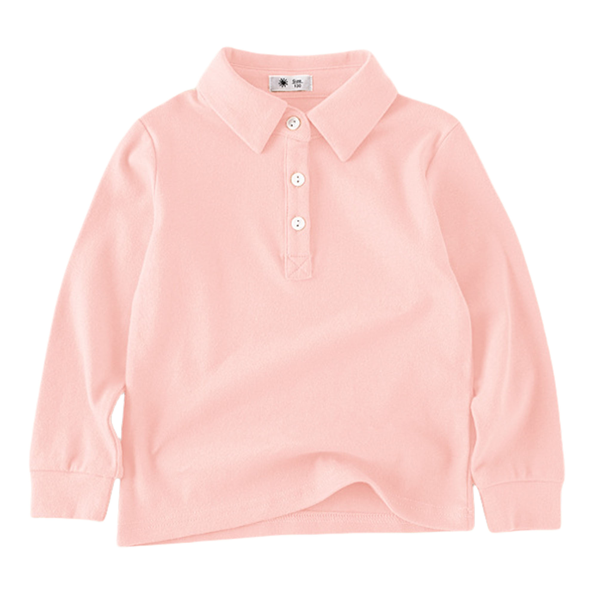 Kids Polo Shirt Long Sleeve T-Shirt 2025 Spring 4