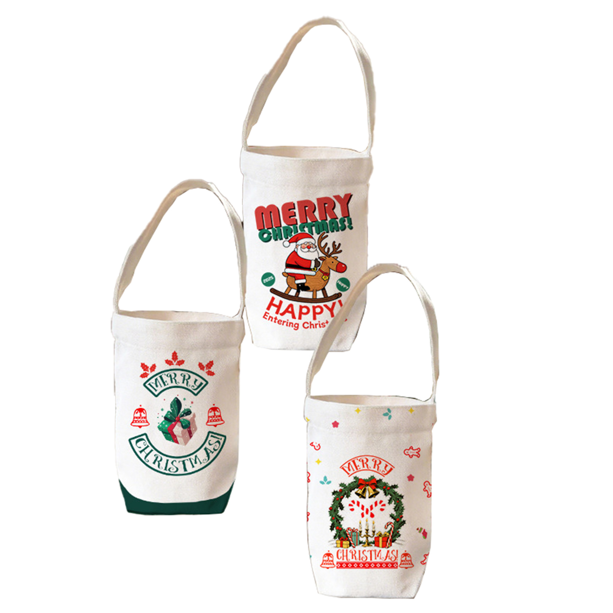 Christmas Handheld Canvas Bag 3