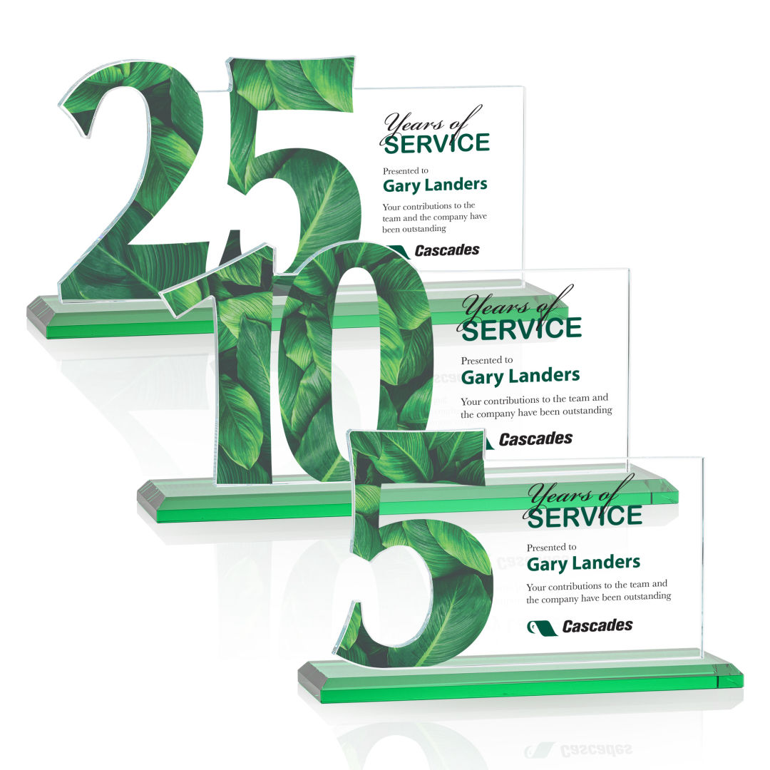 Hazelton VividPrint™ Award - Green