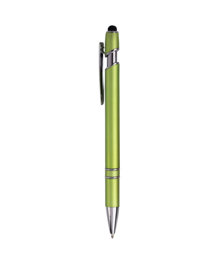 Union Printed - Chrome Colors Stylus Click Pen 8