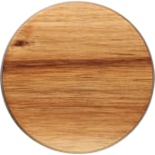 Tahoe Tea & Coffee Ceramic Mug with Wood Lid 16oz 50