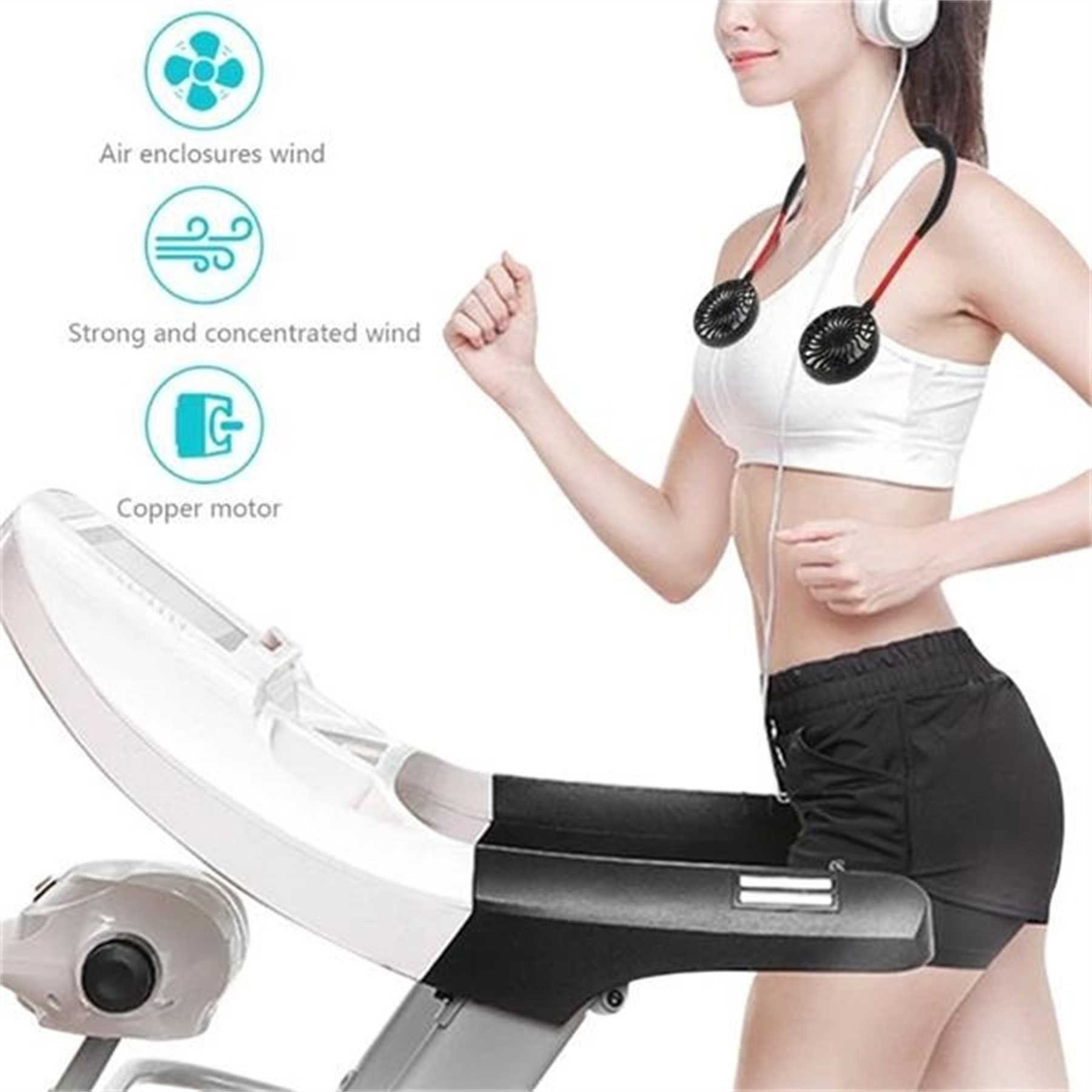 Hands Free Portable Fan 2