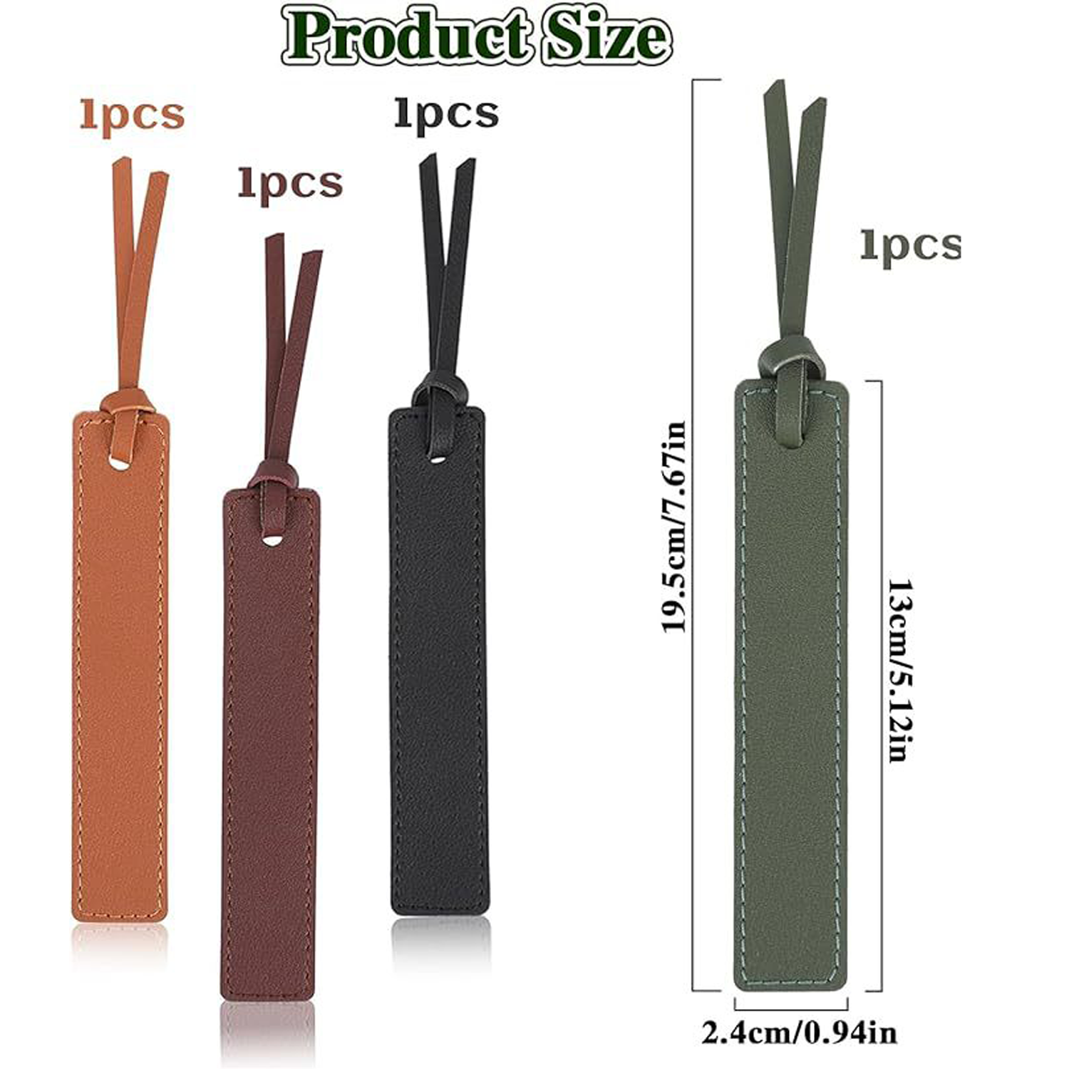 PU Leather Bookmark 3