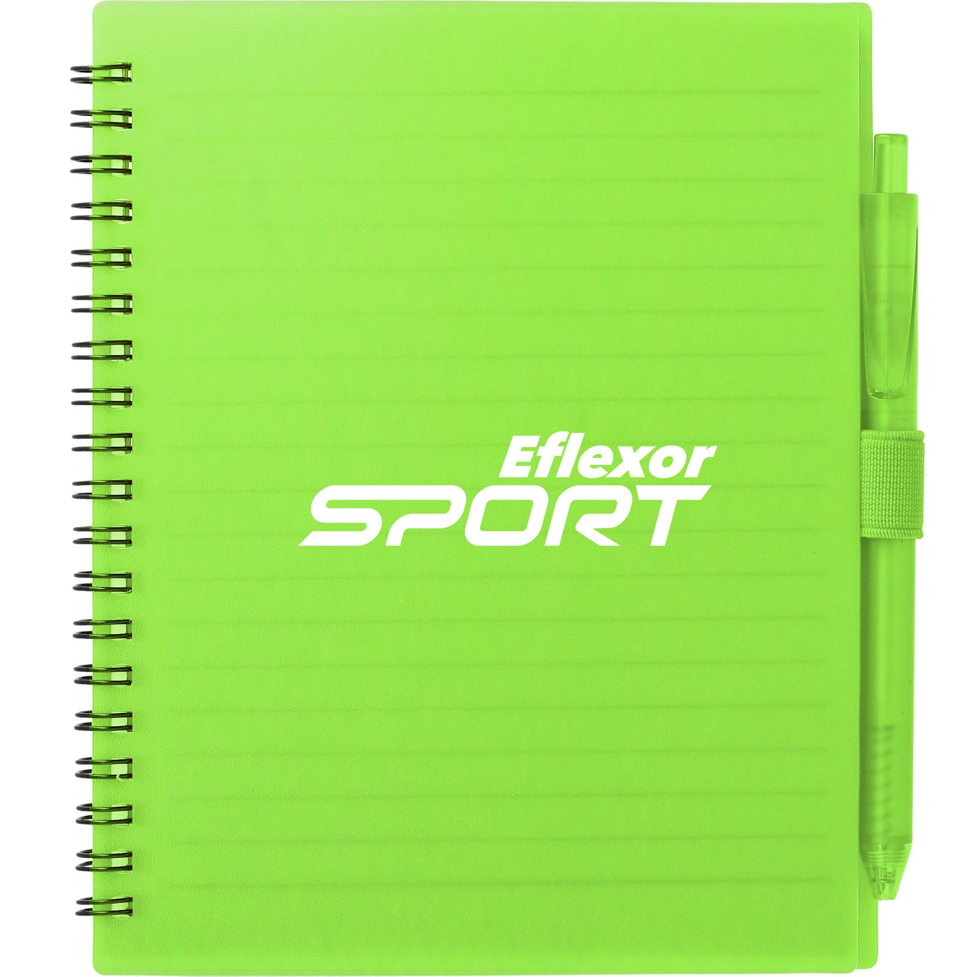 FSC® Recycled 5.5” x 7” Spiral Notebook w/ RPET Pe 200