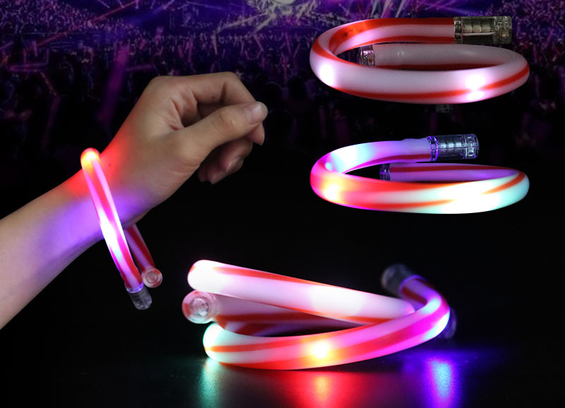 Party Flash LED Wrap-Around Tube Bracelet 4