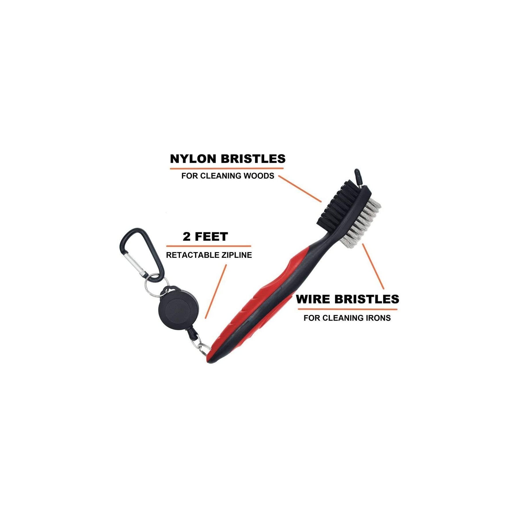 Golf Club Brush Groove Cleaner 3