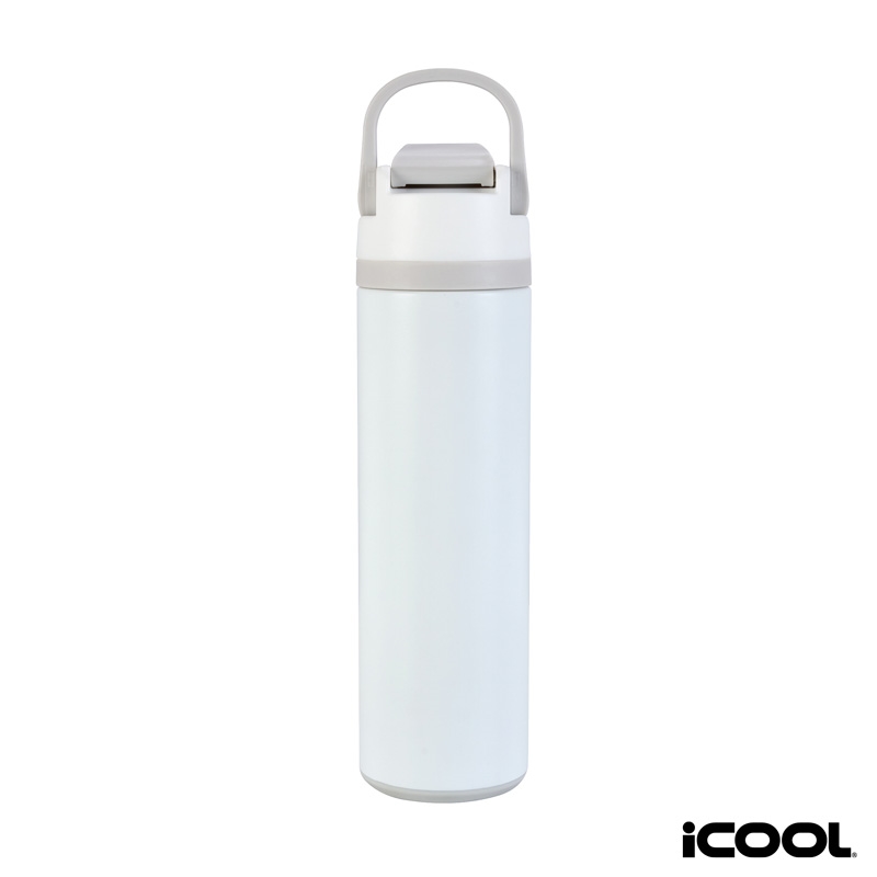 iCOOL® Manitou 24 oz. Double Wall, Recycled Stainless Steel Water Bottle 3