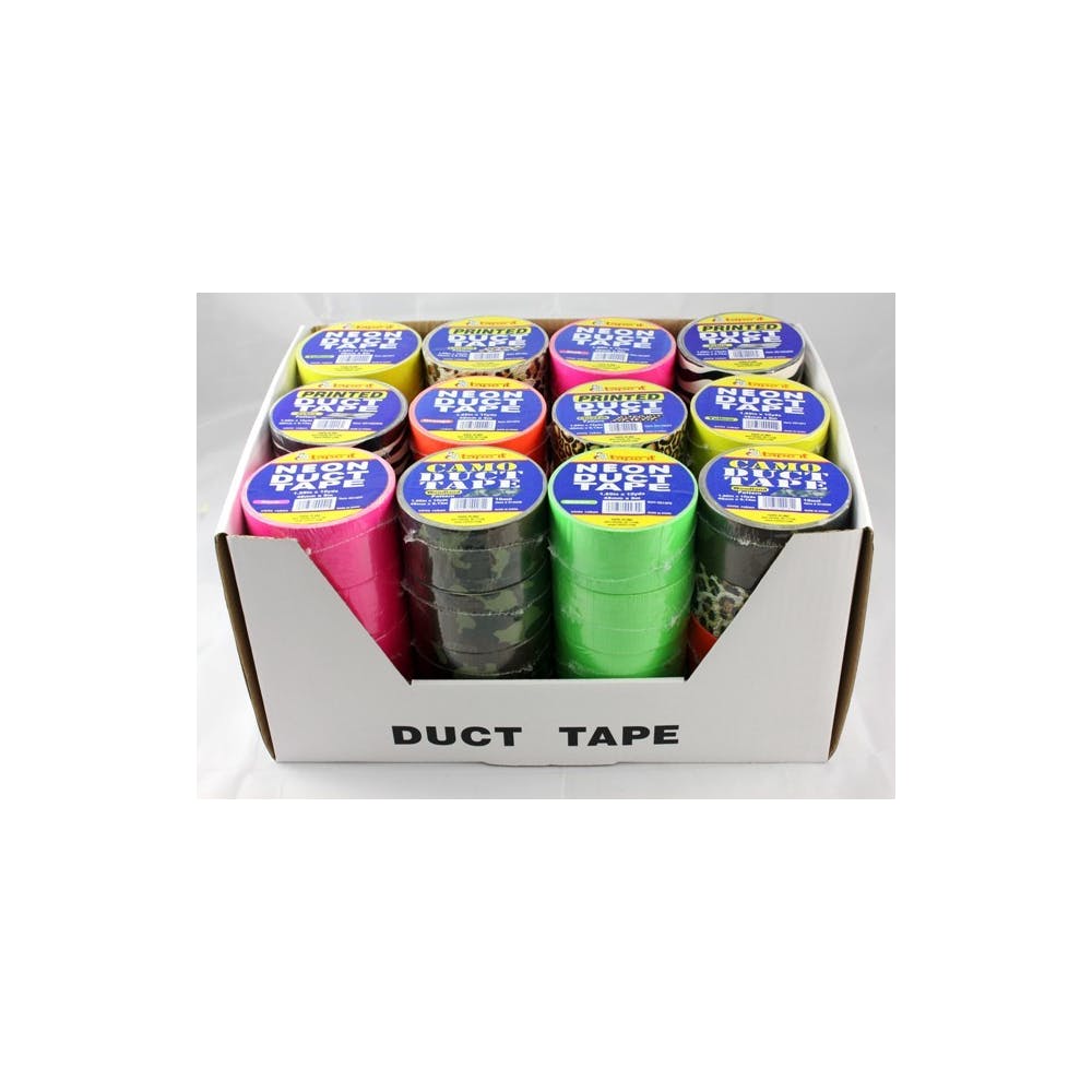 Duct Tape - Assorted Patterns & Colors 10 ft. 2