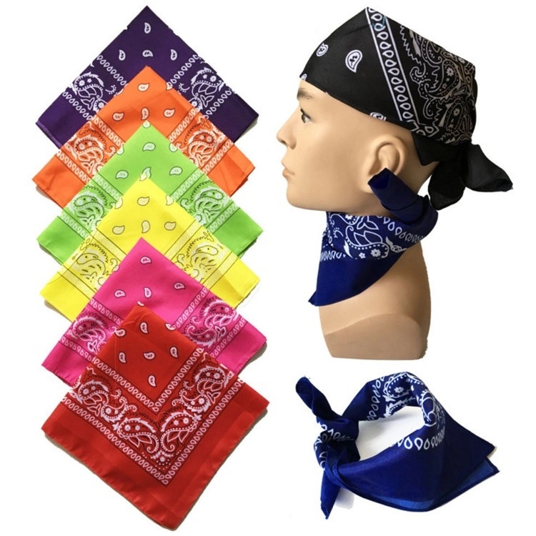 Cotton Bandana Scarf Head Wear 2